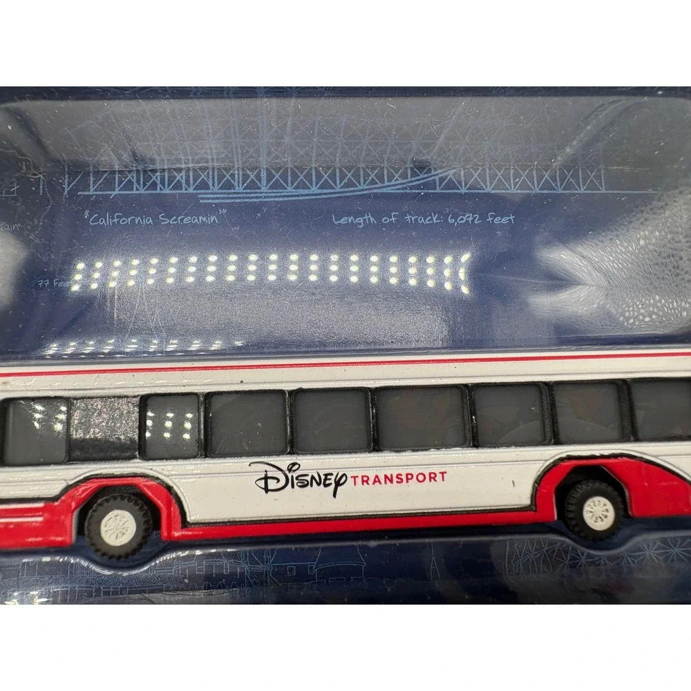 Disney Parks World Bus Diecast 3 Pack Set Magical Express Cruise Line Transport
